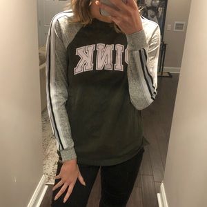 PINK long sleeved tee